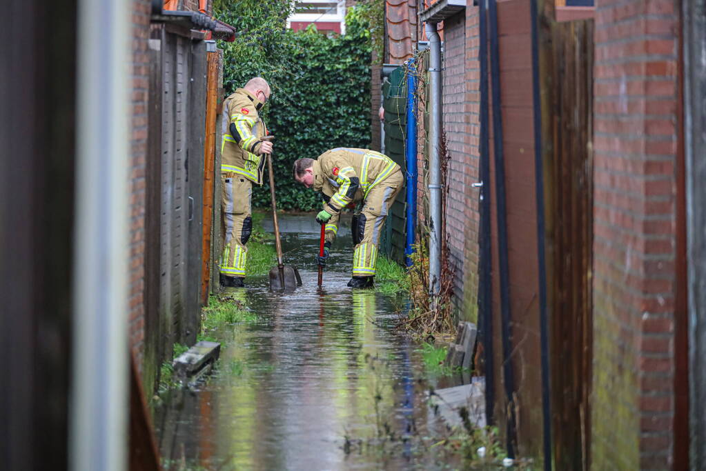 Flinke water overlast door regenbui