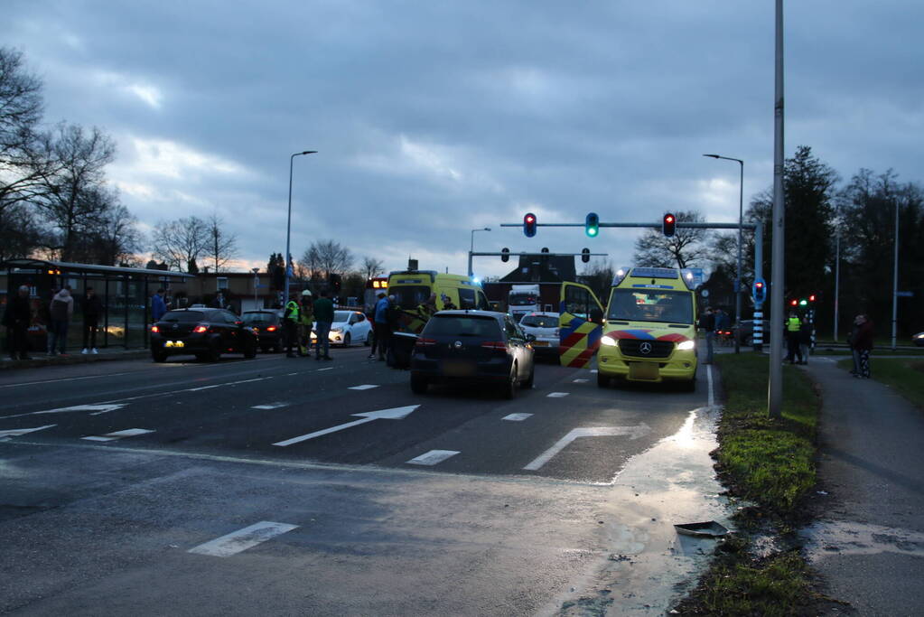 (Zwaar)gewonden na fikse aanrijding