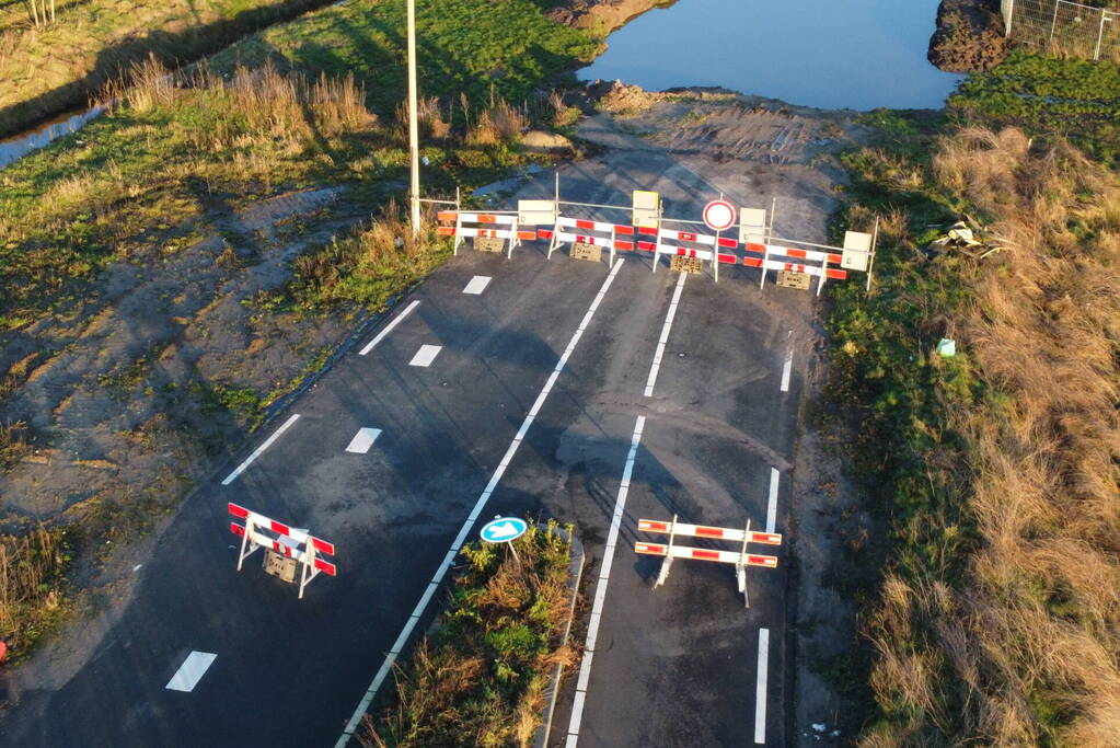 Gemeente plaatst extra bouwhekken