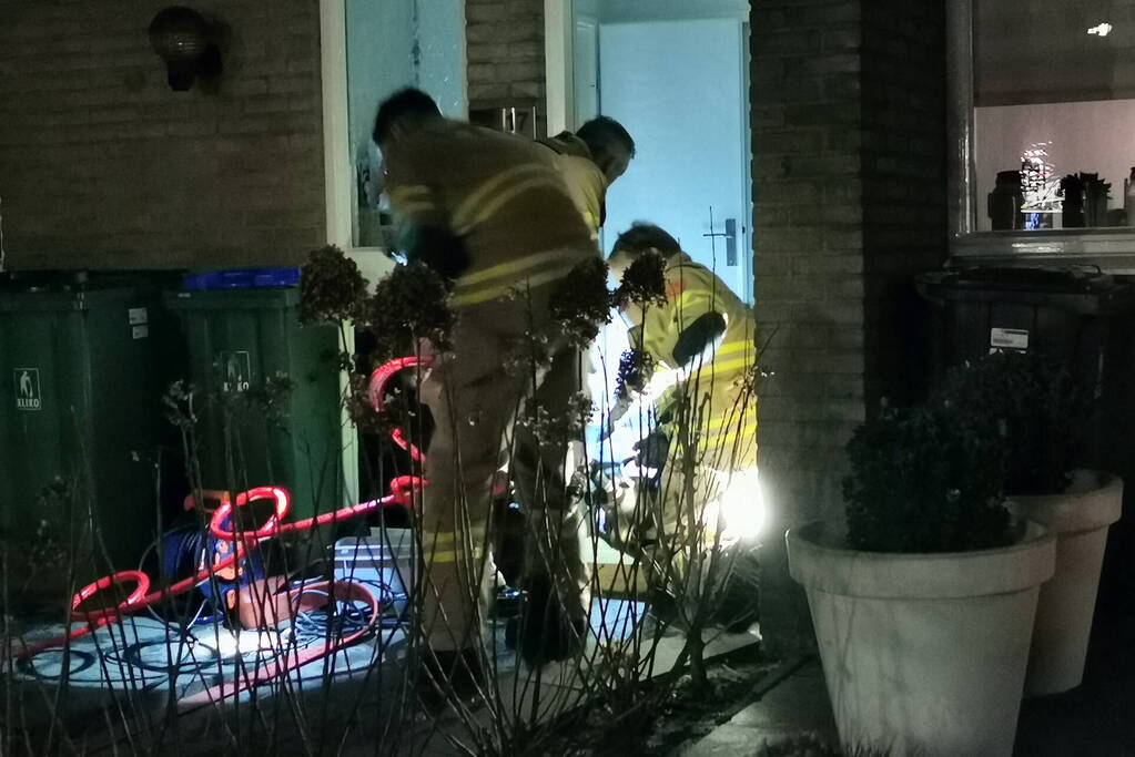 Waterschade in woning na lekkage in meterkast