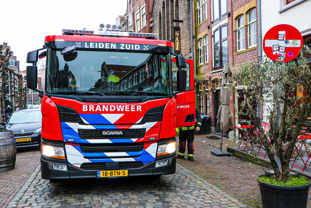 Brand op toilet snel geblust