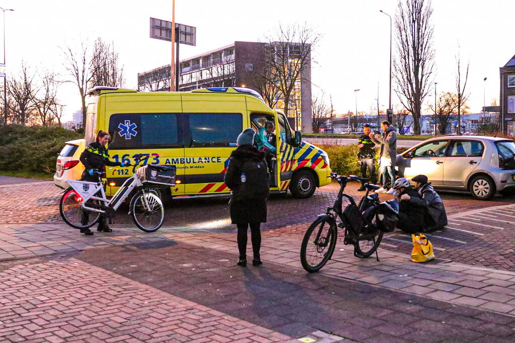 Ongeval tussen twee fietsers