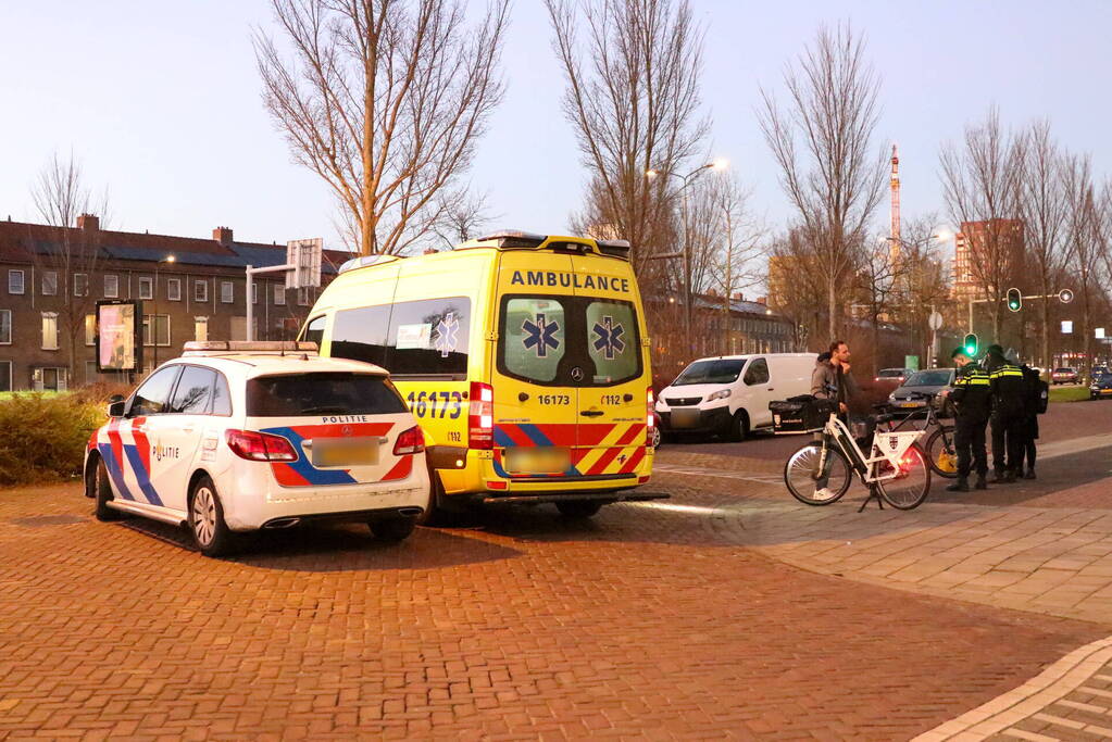 Ongeval tussen twee fietsers