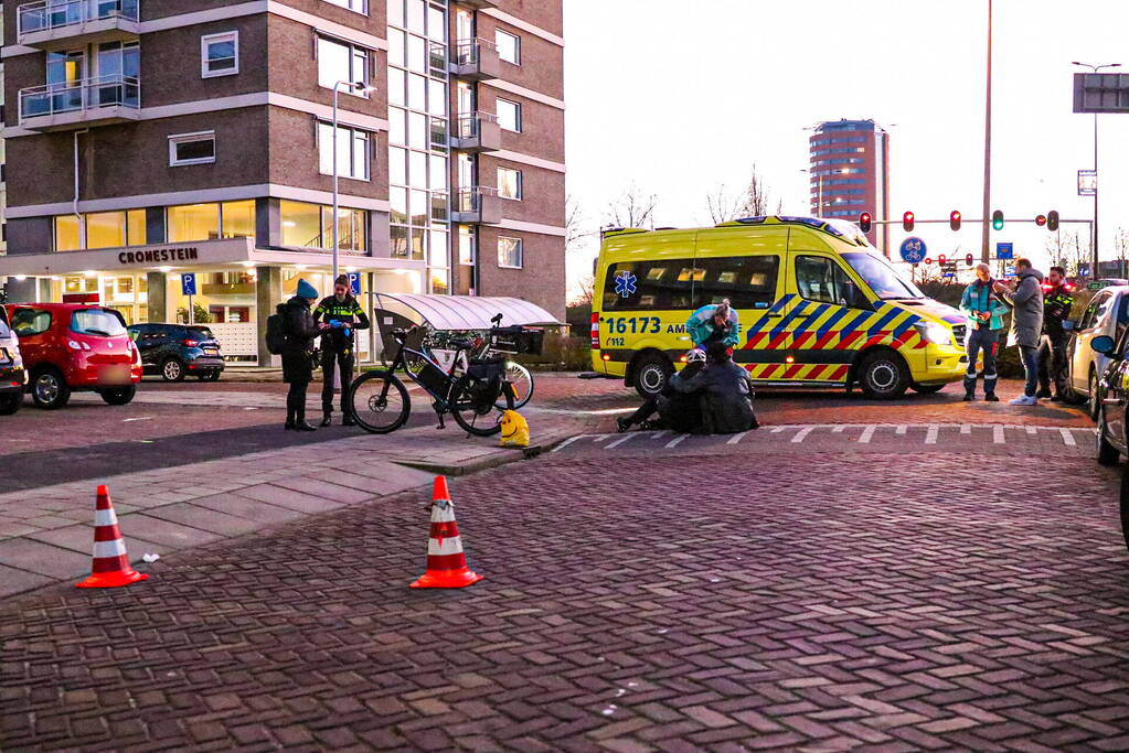 Ongeval tussen twee fietsers