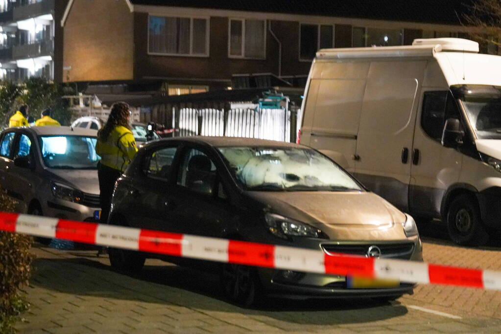 Politieonderzoek in woonwijk