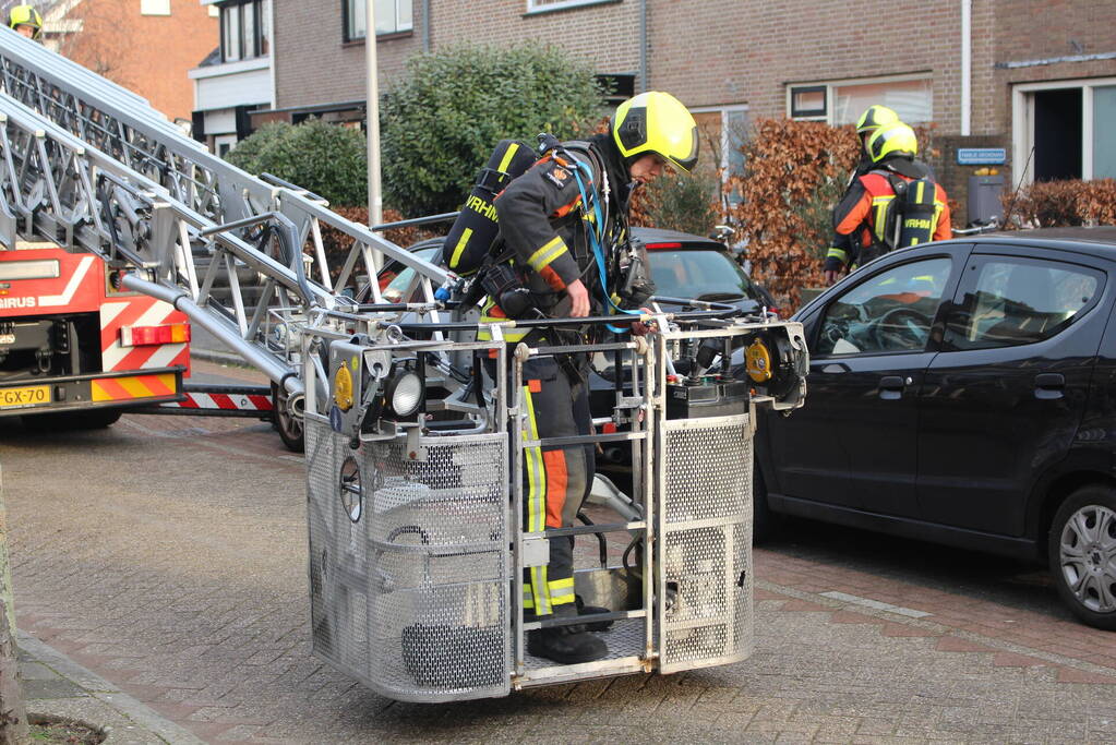 Schoorsteenbrand snel gedoofd