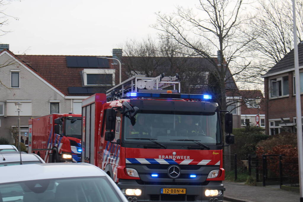 Schoorsteenbrand snel gedoofd