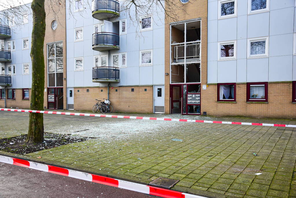 Woningen ontruimd na explosie