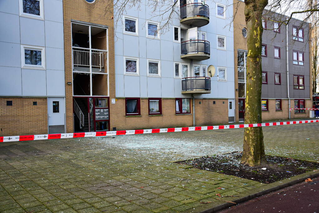 Woningen ontruimd na explosie