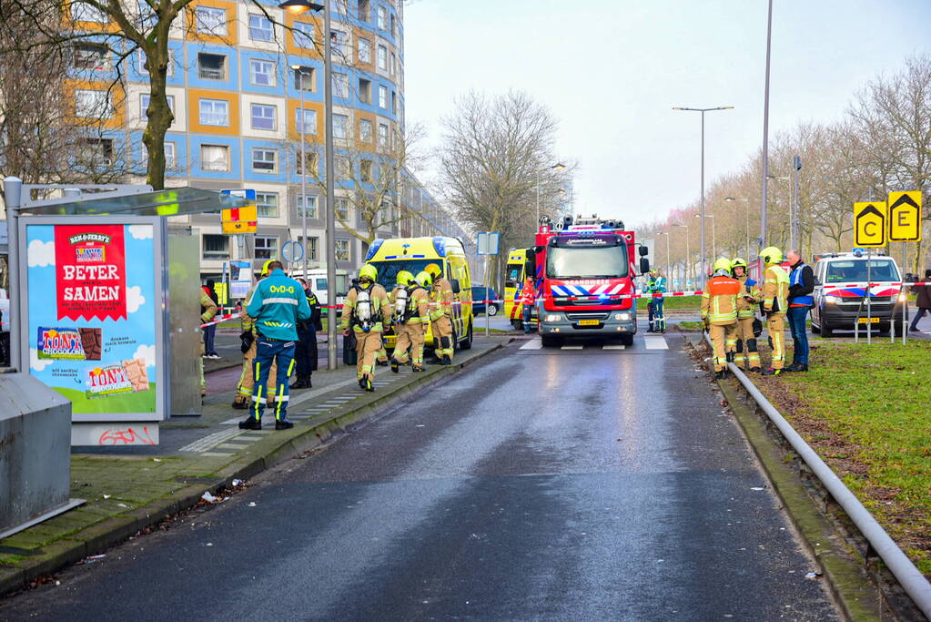 Woningen ontruimd na explosie