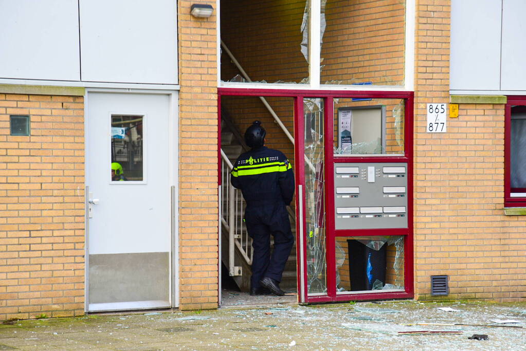 Woningen ontruimd na explosie