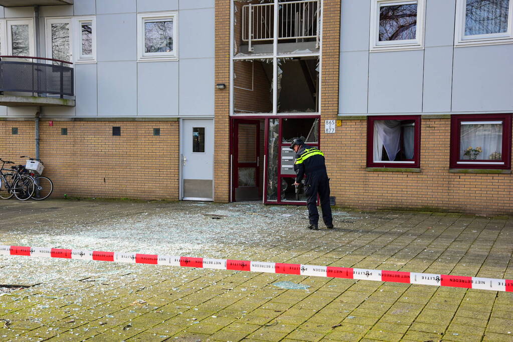 Woningen ontruimd na explosie