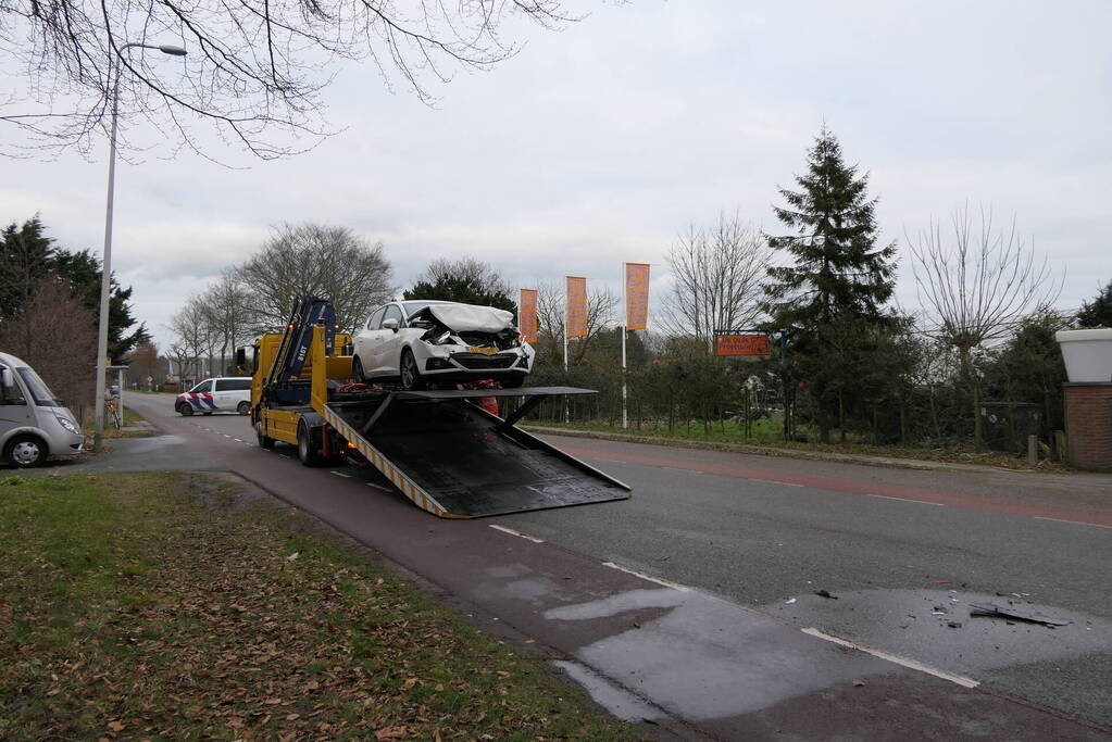 Afslaande automobilist te laat opgemerkt