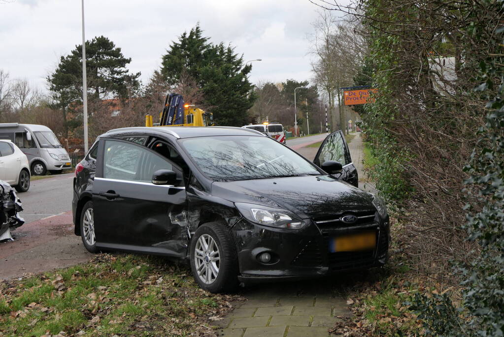 Afslaande automobilist te laat opgemerkt