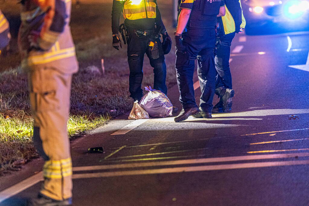 Gevaarlijke verdachte crasht met auto