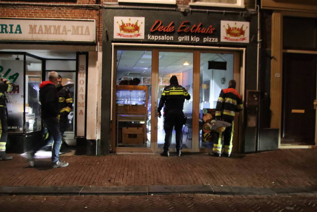 Onderzoek naar vreemde lucht in eetgelegenheid