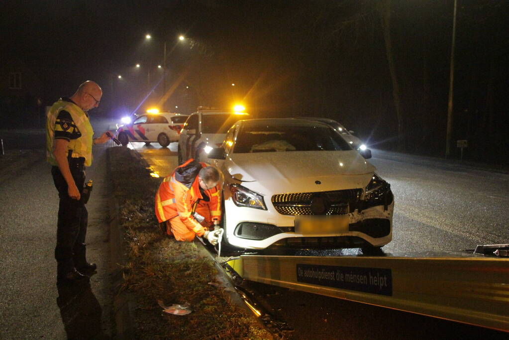 Schade bij kop-staartbotsing