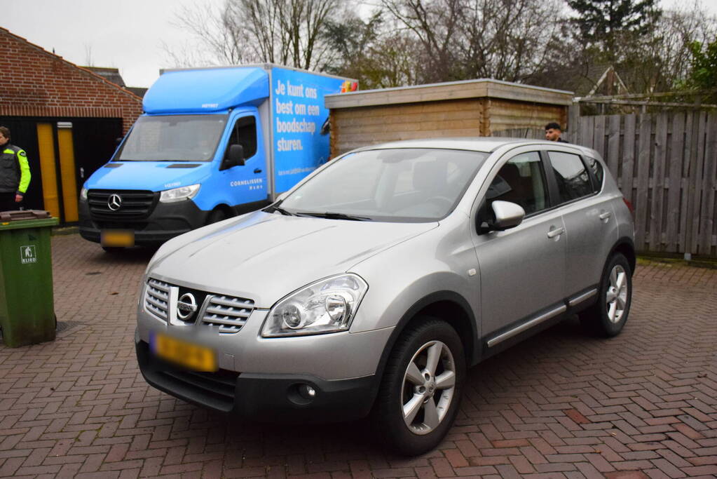 Albert Heijn bezorgdienst laat carport instorten