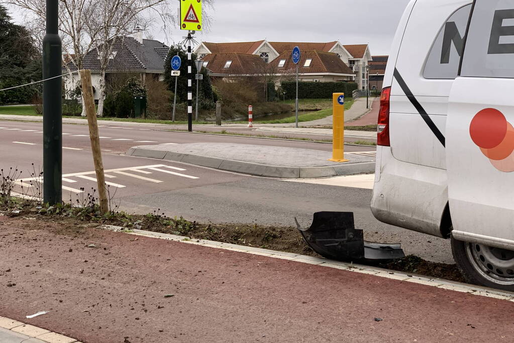 Veel schade bij eenzijdig ongeval