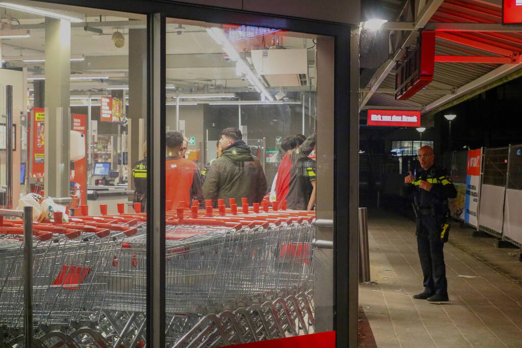 Onderzoek naar overval op supermarkt