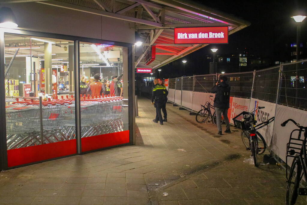 Onderzoek naar overval op supermarkt