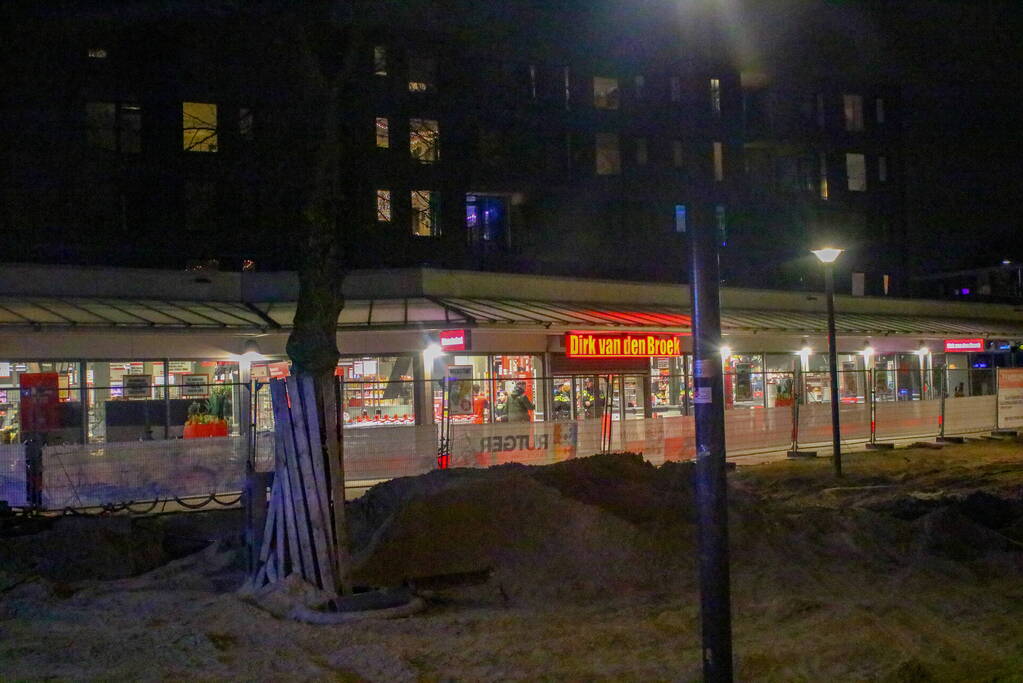 Onderzoek naar overval op supermarkt