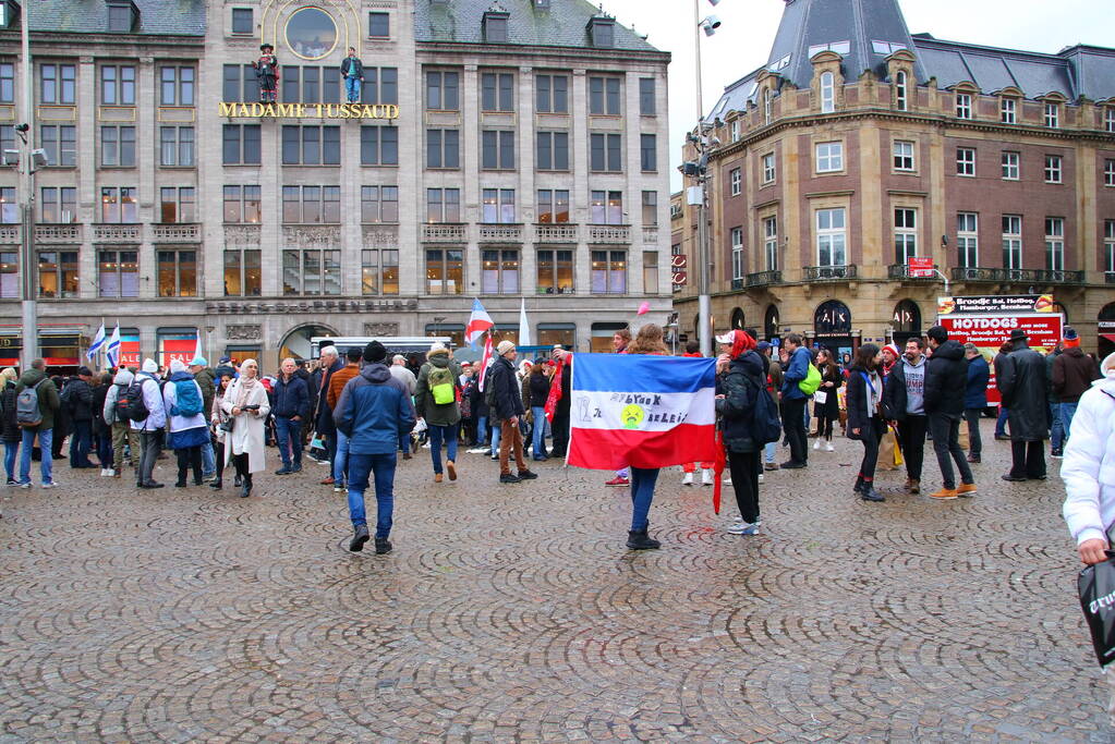 Vredesmanifestatie vredig verlopen