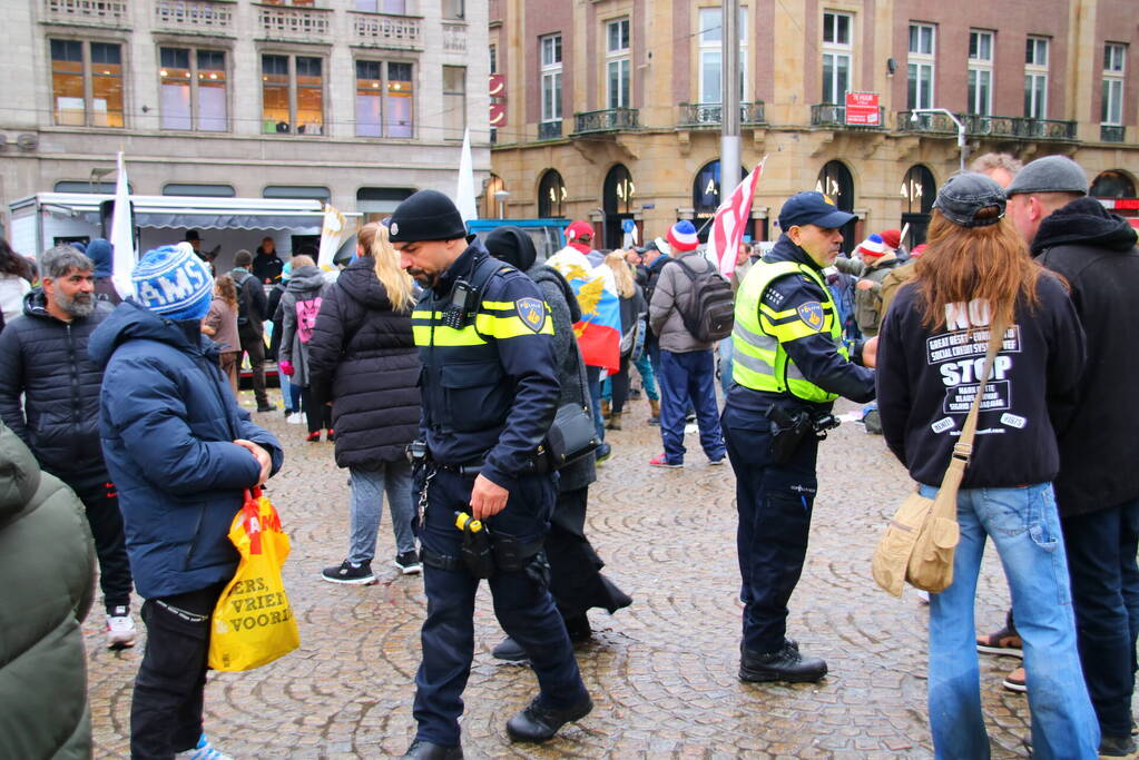 Vredesmanifestatie vredig verlopen