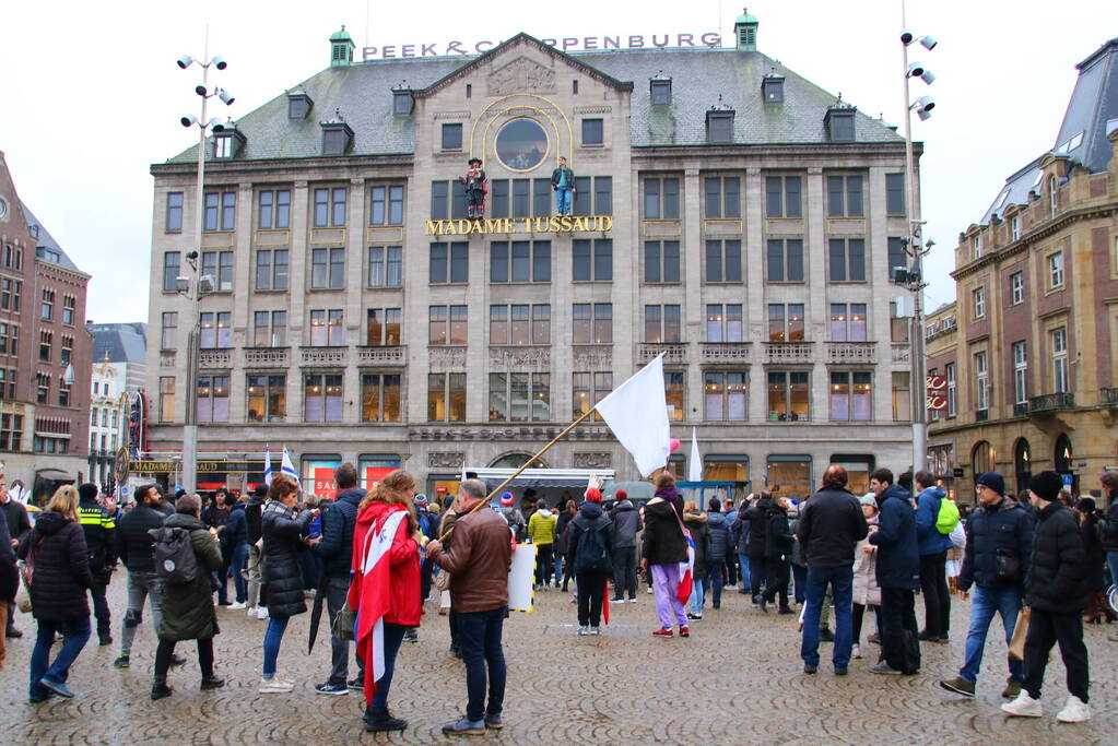 Vredesmanifestatie vredig verlopen