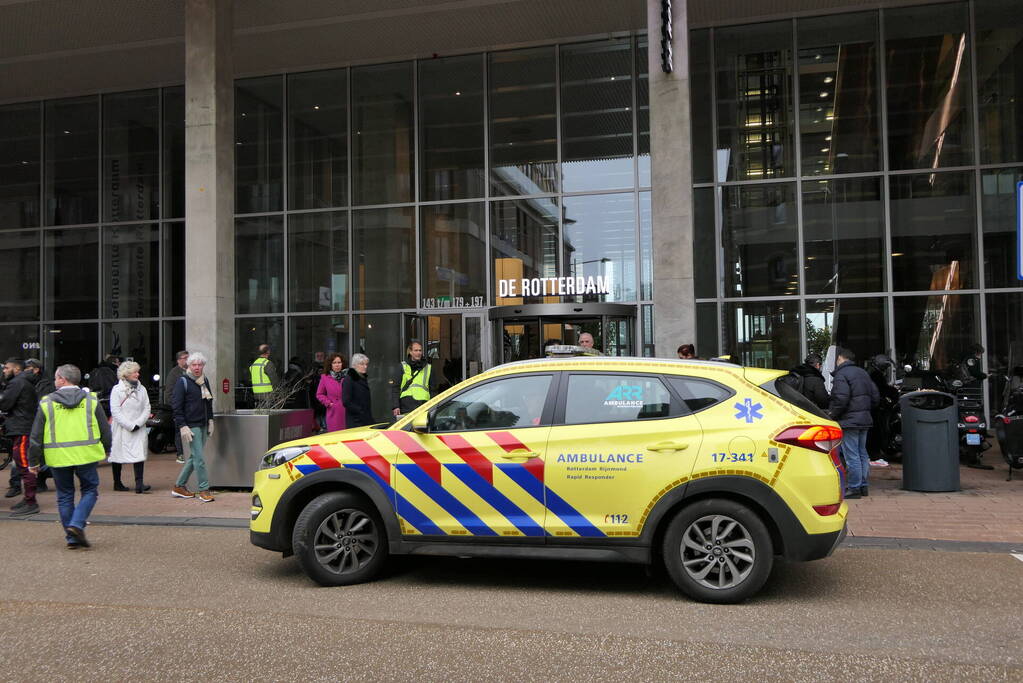 Bommelding bij De Rotterdam