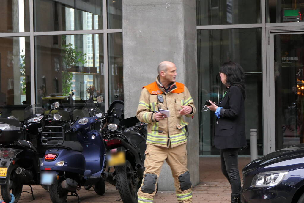 Bommelding bij De Rotterdam