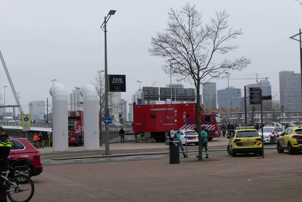 Bommelding bij De Rotterdam