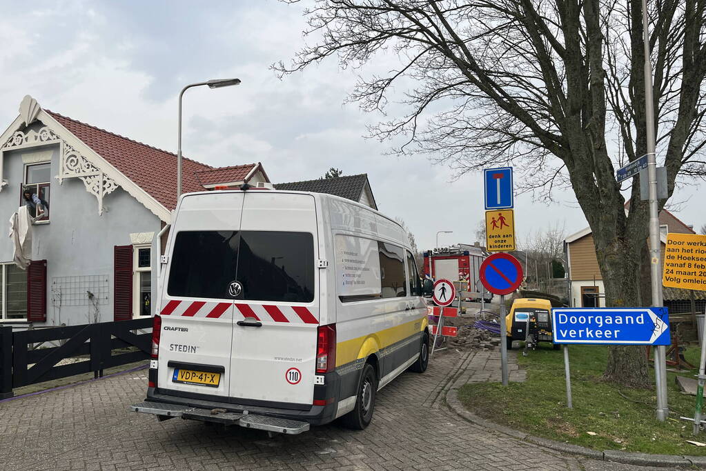 Brandweer controleert woningen na gaslekkage