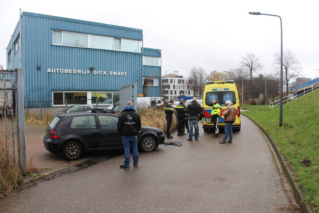 Scooterrijder gewond bij botsing met auto