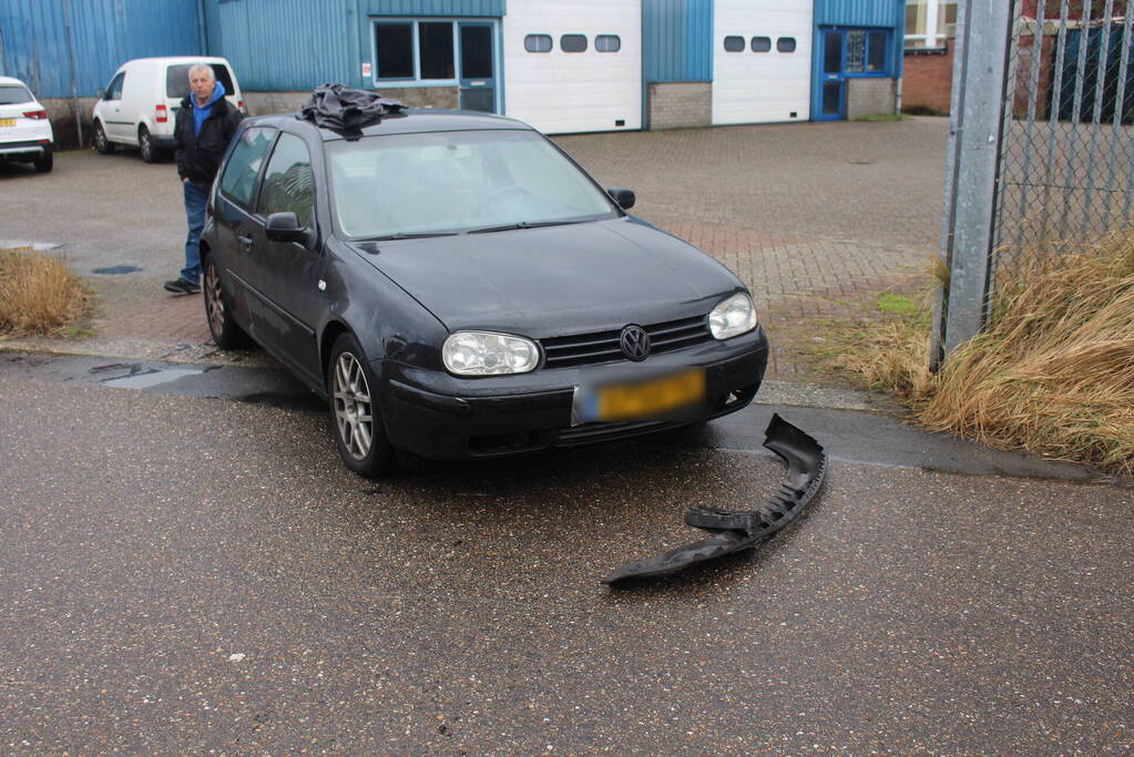 Scooterrijder gewond bij botsing met auto