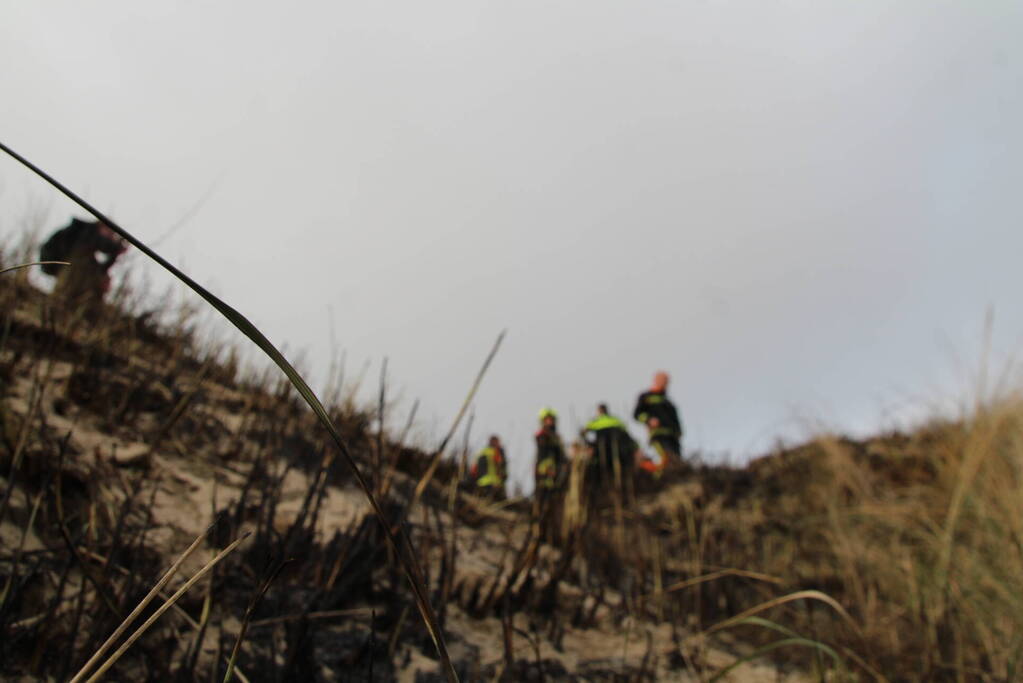 Jongens thuis gebracht na brand in duinen