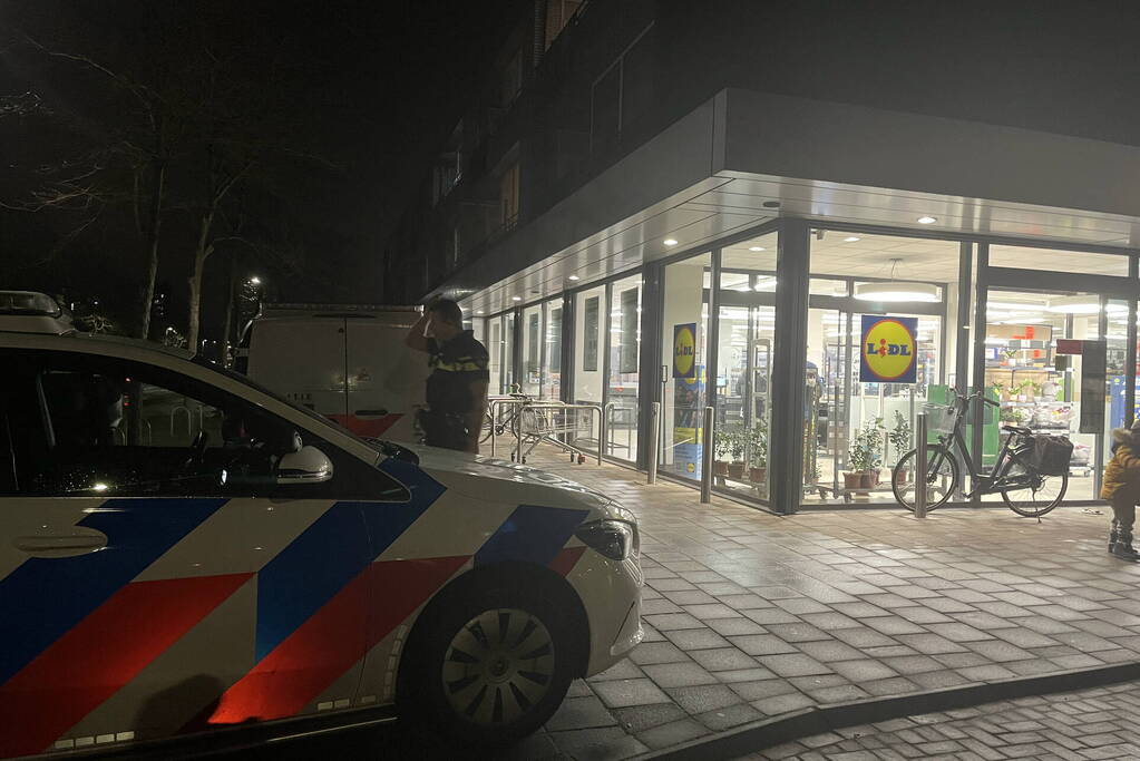 Aanhouding bij overval op supermarkt