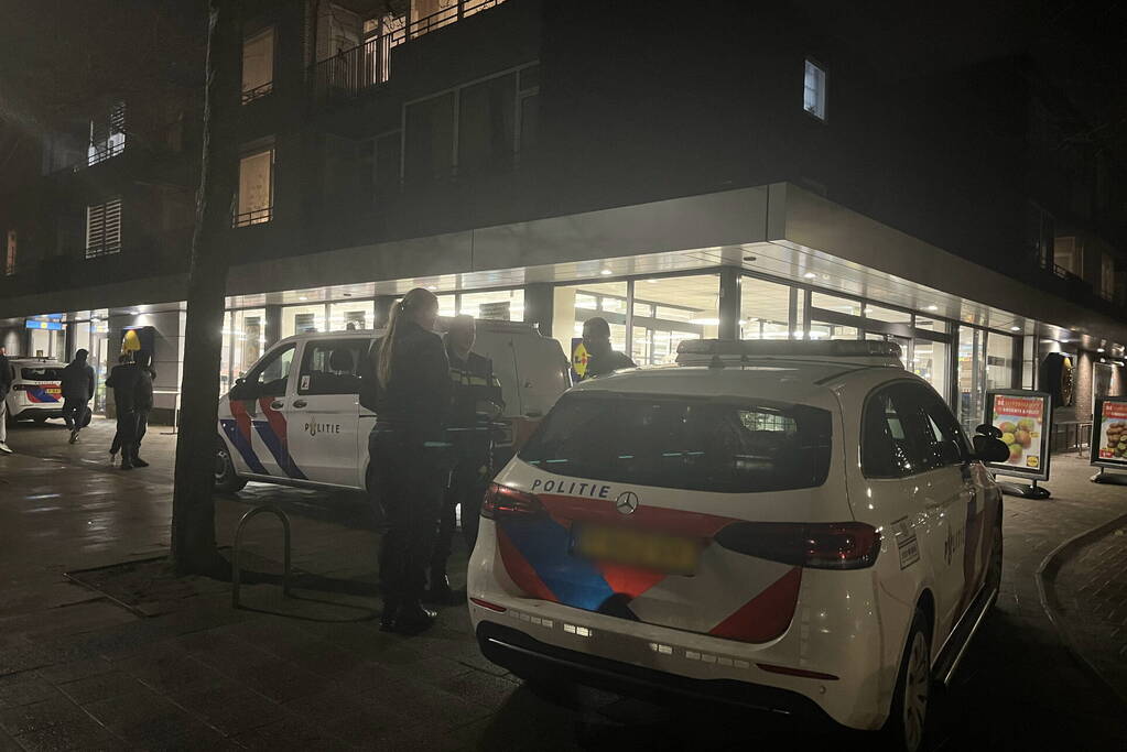 Aanhouding bij overval op supermarkt