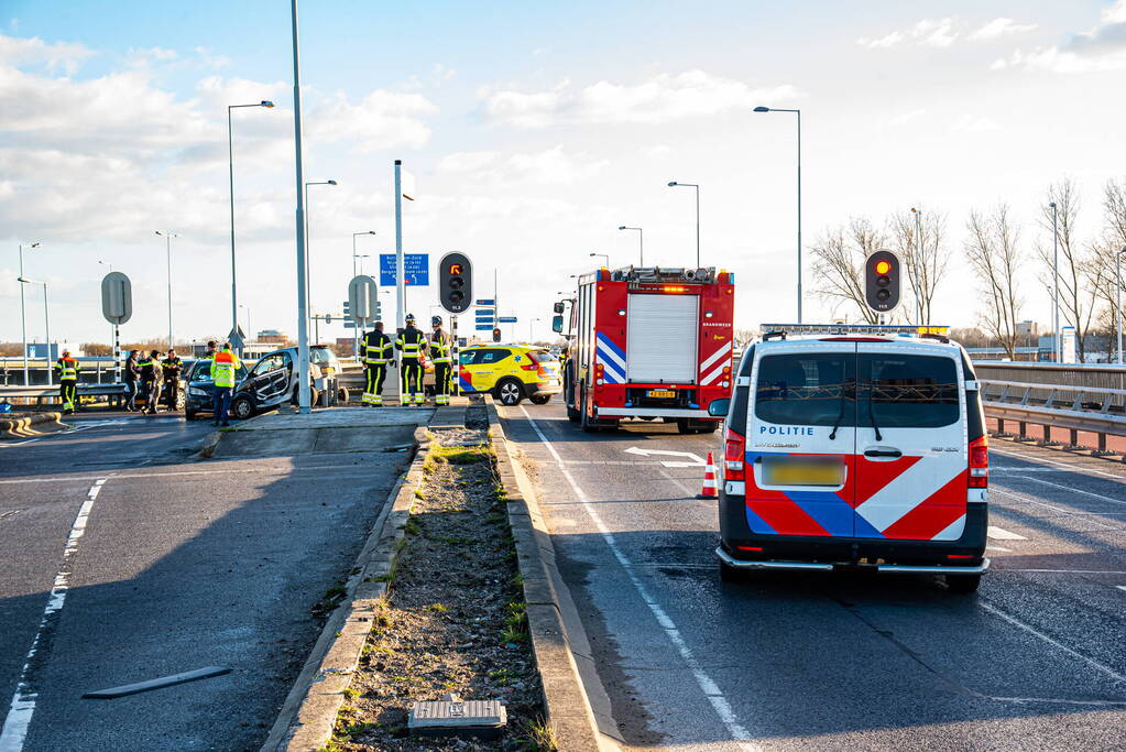 Man aangehouden na ongeval