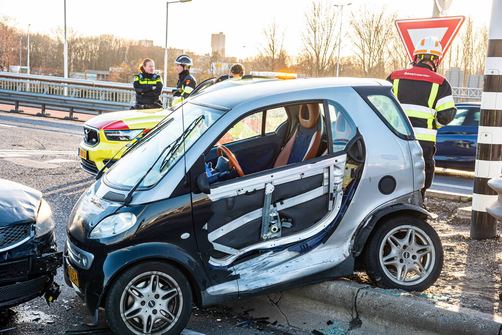 Man aangehouden na ongeval