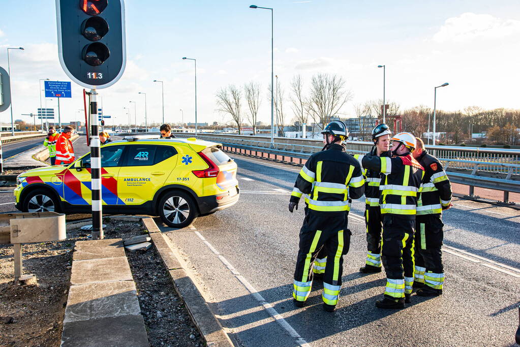 Man aangehouden na ongeval