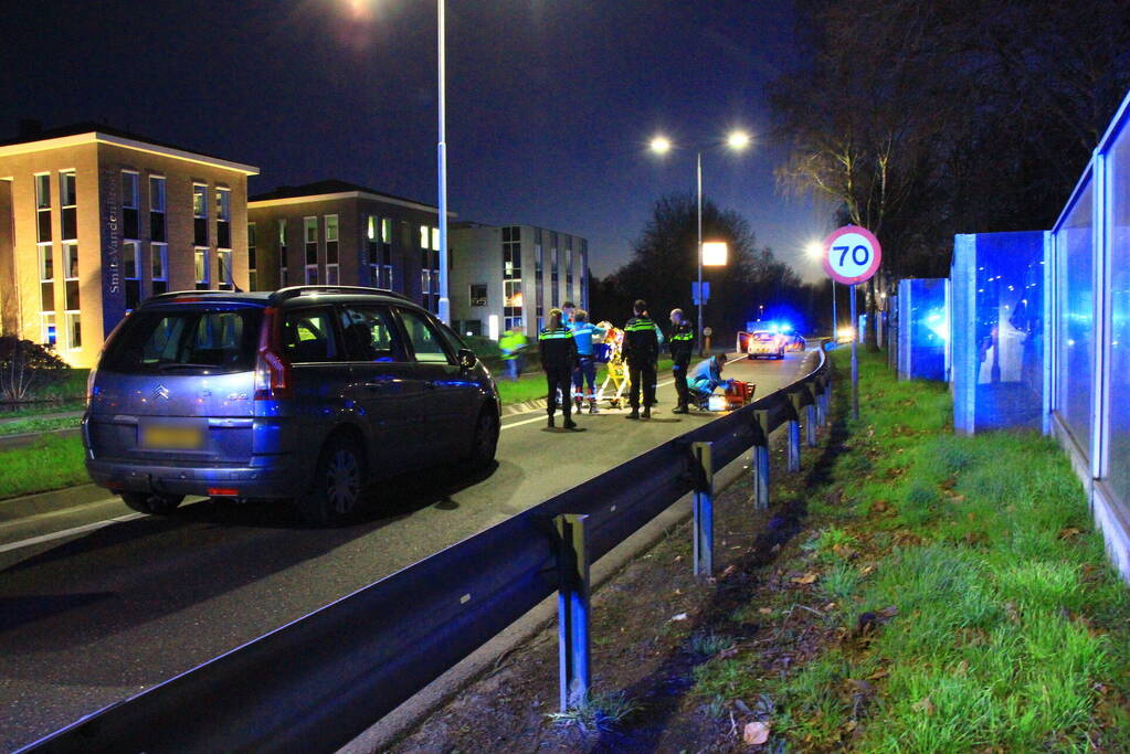 Ernstig ongeval tussen personenauto en voetganger