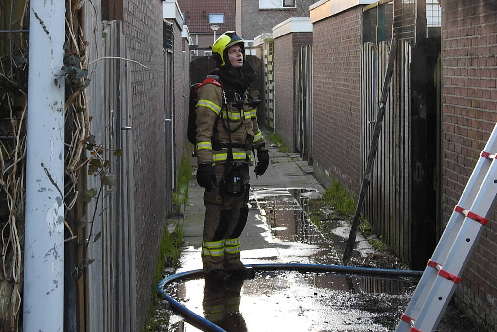 Flinke schade na brand in schuur