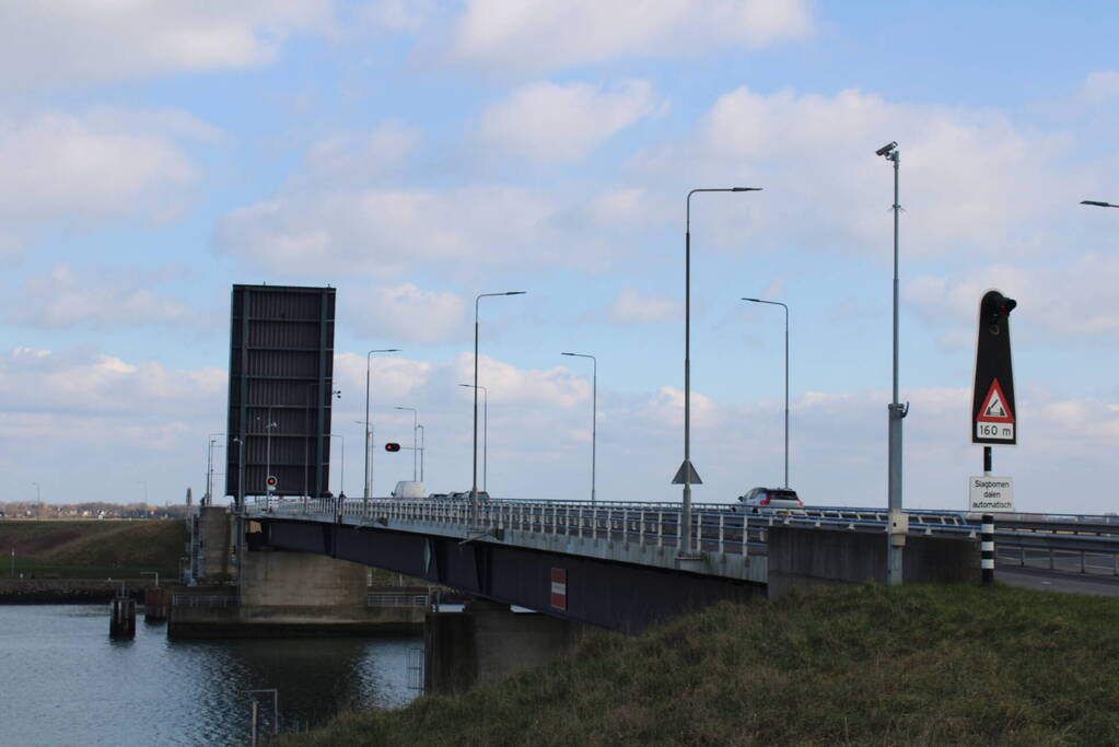 De Postbrug in storing