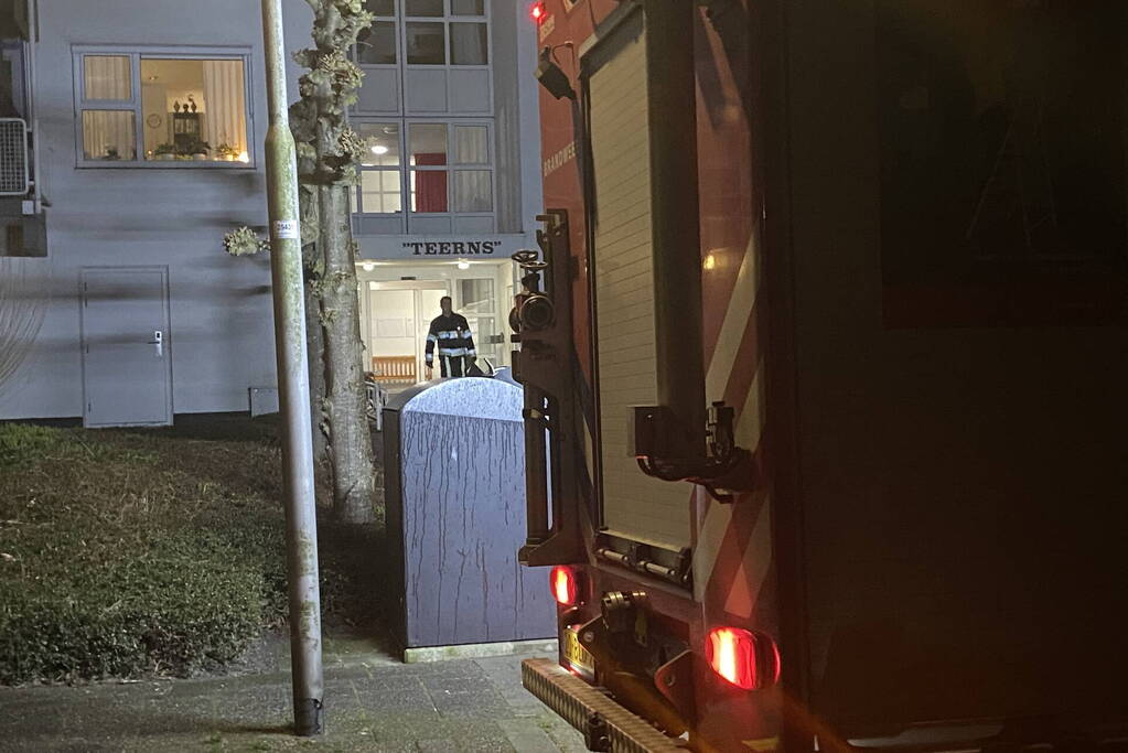 Smeul brand op matras in verzorgingstehuis