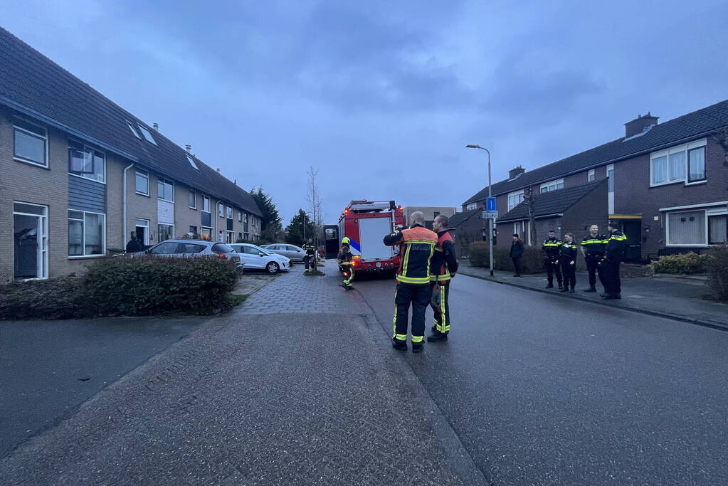 Brandweer ingezet voor vlam in de pan