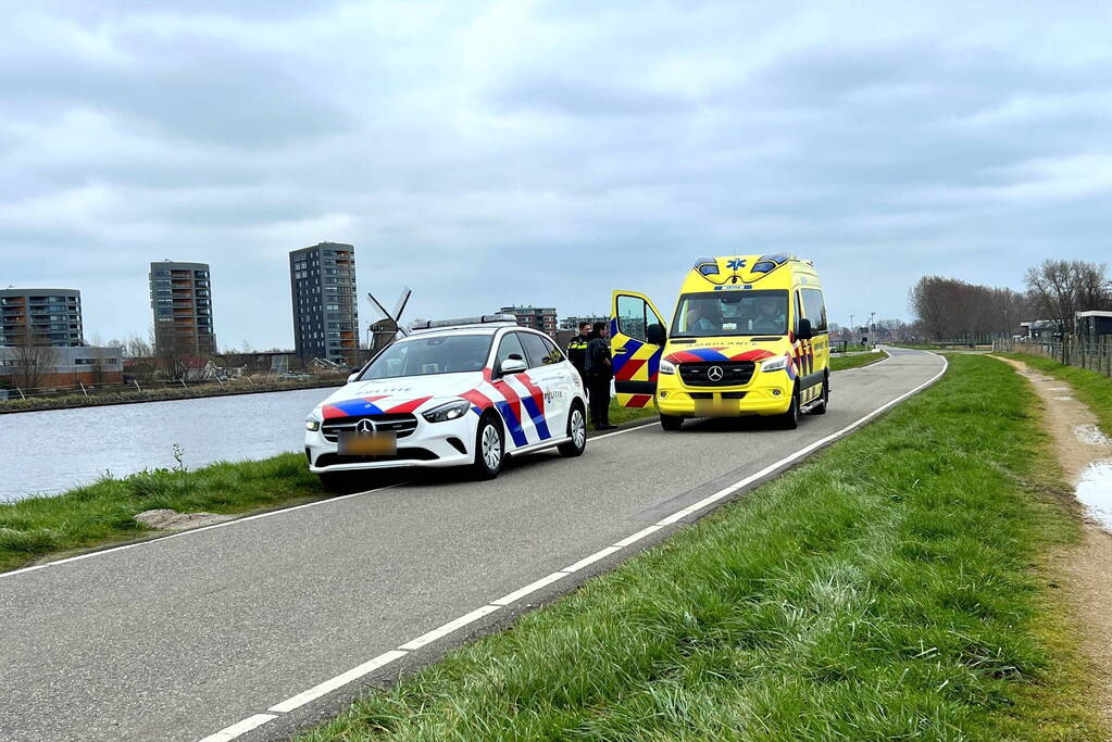 Fietser gewond bij aanrijding met vrachtwagen