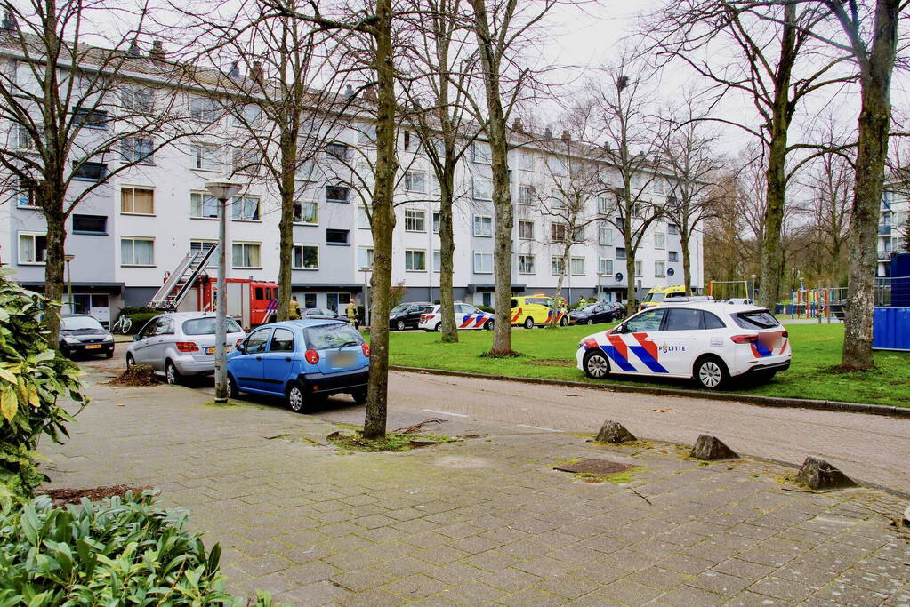 Straat afgezet voor personen met verward gedrag