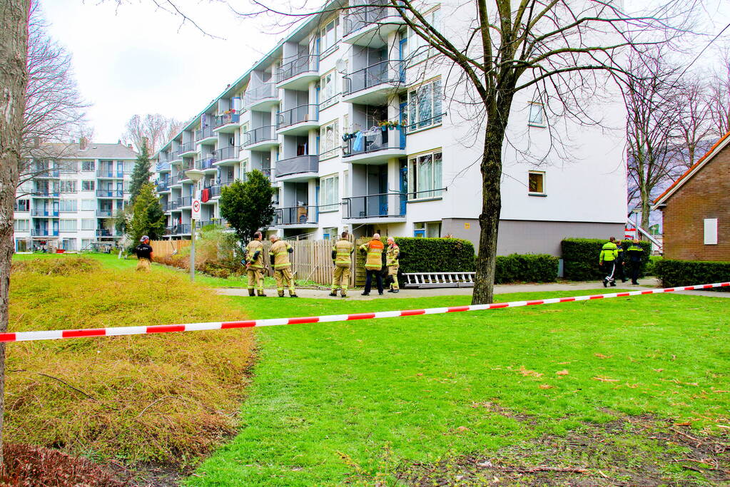 Straat afgezet voor personen met verward gedrag