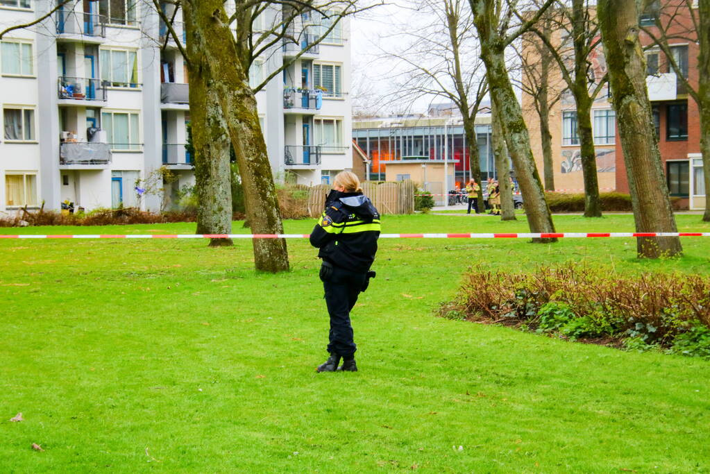 Straat afgezet voor personen met verward gedrag